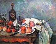 Paul Cezanne Stilleben mit Zwiebeln Spain oil painting artist